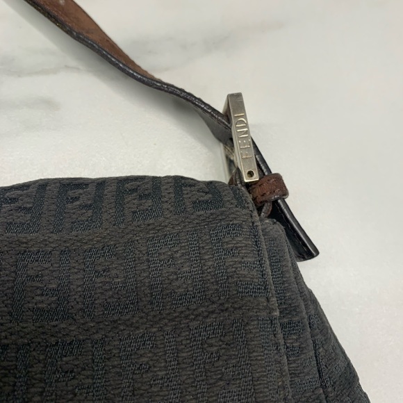 SOLD🐻 Fendi Mamma Zucchino Shoulder bag 🐻 - Picture 4 of 10